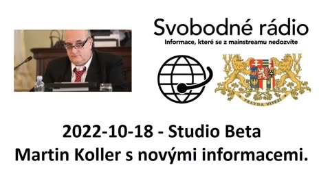 2022-10-18 - Studio Beta - Martin Koller s novými informacemi. A konec s Kapalem