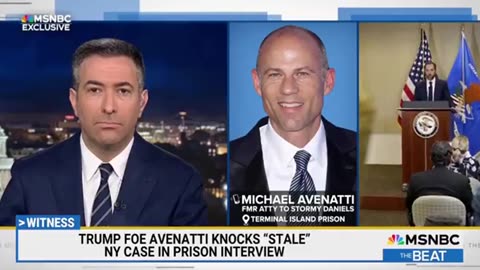 Creepy Lawyer Michael Avenatti Gets Called From Prison Just To Discuss Donald Trump