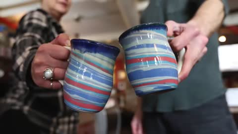 Marble Mugs making