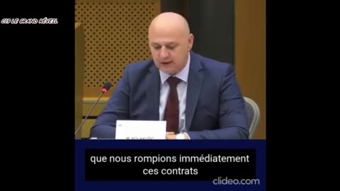 SCANDALISÉ PAR LE CHARLATANISME DE PFIZER, CE DÉPUTÉ CROATE EXPOSE LA PÈGRE AU GRAND JOUR !!!