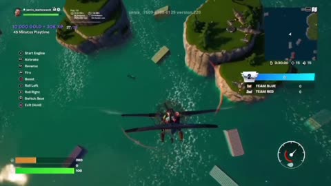 Fortnite plane stunt