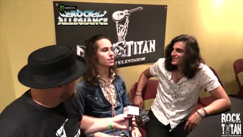 Greta Van Fleet Interview featuring Sam Kiszka and Danny Wagner!