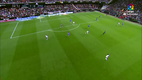 Golazo de Zaza (1-0) Valencia CF vs Real Madrid