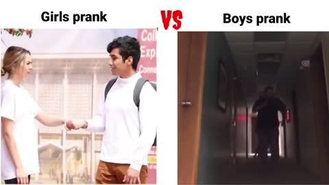 Girls prank VS Boys prank