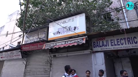 Heritage Walk In Chandni Chowk New Delhi India