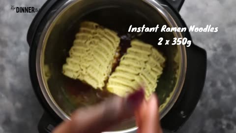 Instant Pot Ramen Noodles Easy and quick