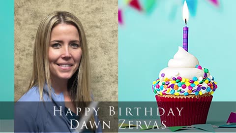 Happy birthday to Dawn