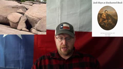 Jack Hays' One-Man Stand on Enchanted Rock Against Comanches