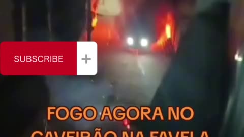 Caveirao pega fogo bazuca