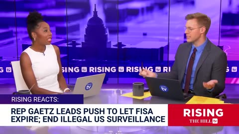 Matt Gaetz FIGHTS To Stop DRACONIAN FISA Surveillance Program, Where Are the Democrats?: Rising