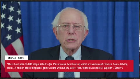 Bernie Sanders: "Israel is losing the war" in public opinion #israel #gaza