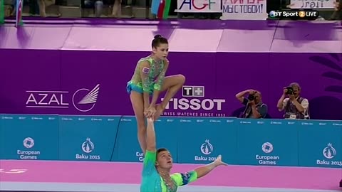 Baku 2015- Team GB Mixed Acrobatic Final_2