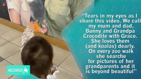 Bindi Irwin Emotional Sharing Video Of Daughter Grace Excited About Steve Irwin