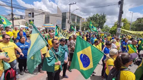 Rino do Brasil. Brazilian National Anthem, Joinville, Santa Catarina. Nov 5th