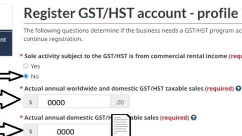 How to apply for HST GST account and business number for Uber, skip the dishes or Lyft