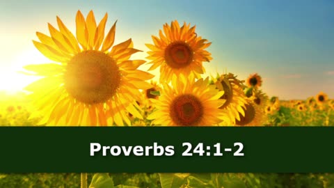 1 Minute -- Proverbs 24 Devotional -- August 24, 2023