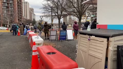 Endless Stream of “Sheeple” Flood DC Testing Center