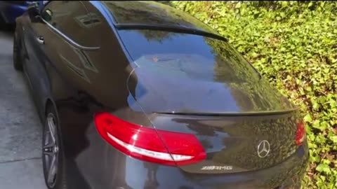 Mercedes C63 AMG "Carbon Fiber" Roof Spoiler