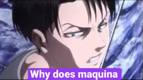 Why does maquina from Ferdinand_look just like levi ackerman from attack on tita