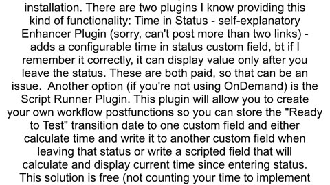 Get JIRA issue status time