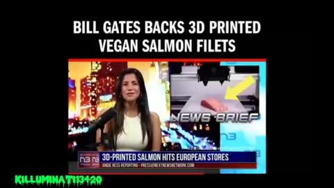 Kill Gates 3D Printed Salmon