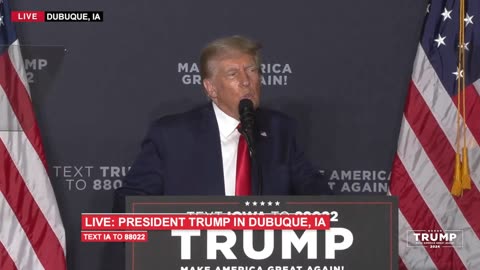 Trump in Dubuque, IA Sept 20, 2023