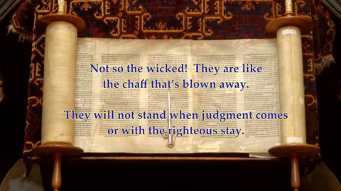 Psalm 1 "Blessed is the one who turns away from where the wicked walk" Tune: Creator. (Sing Psalms)