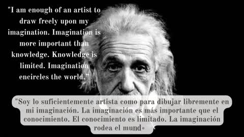 20 quotes Albert Einstein ( Part II ), Spanish Translation