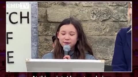 Listen to this 12 year old girl expose the dystopian reality of 15-minute cities!