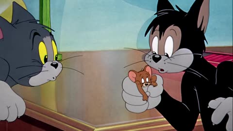 Cat and mouse adventure : Tom and Jerry a mouse in the house