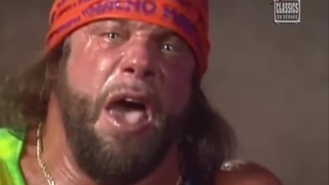 Macho Man tells Hulk Hogan "I HATE YOUR GUTS"