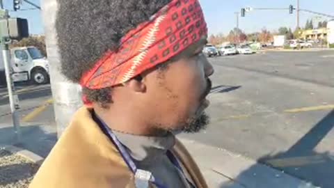 ISRAELITE IN SACRAMENTO: 11/18/22 STREET SPEAKING