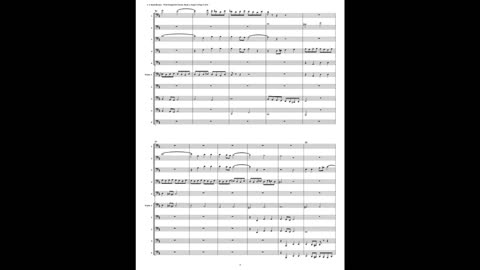 J.S. Bach - Well-Tempered Clavier: Part 1 - Fugue 04 (Euphonium-Tuba Choir)