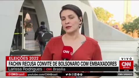 LEMBRANDO : Fachin recusa convite de Bolsonaro para reunião com embaixadores