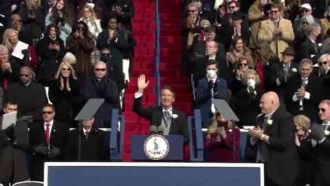 Virginia Governor Glenn Youngkin Gives His Inauguration Speech