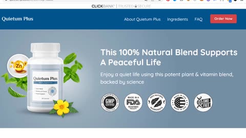 Quietum Plus | This 100% Natural Blend Supports A Peaceful Life