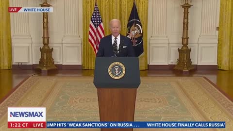 NASCAR Fans Say F Joe Biden Live On TV As He Warns Of HIGHER Gas Prices Coming From Russia Sanctions