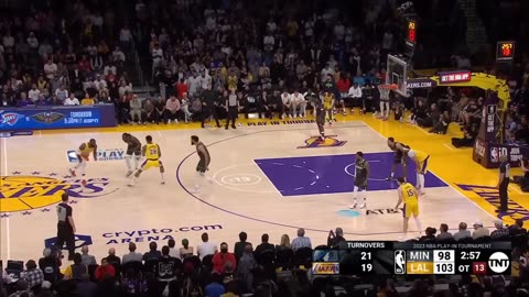 LA Lakers vs Minnesota Timberwolves NBA Highlights