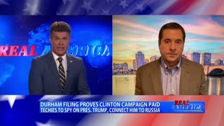 REAL AMERICA -- Dan Ball W/ Devin Nunes, Hillary's Reaction To Durham Filing, 2/17/22