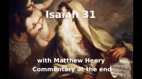 ⚠️ God will oppose the help from workers of iniquity! Holy Bible - Isaiah 31 with Commentary.