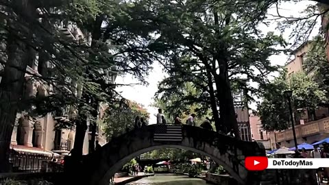 “Selena” bridge on the River Walk San Antonio