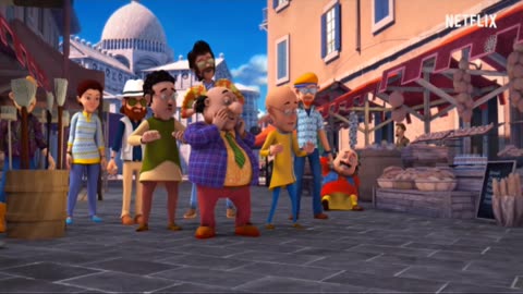 Motu Patlu in Italy #cartoon