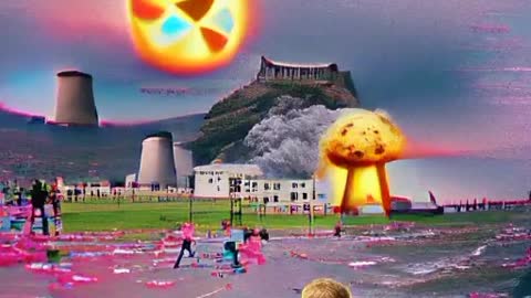 Making an AI draw a nuclear war