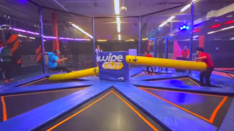 EXTREME HIDE & SEEK IN TRAMPOLINE PARK!