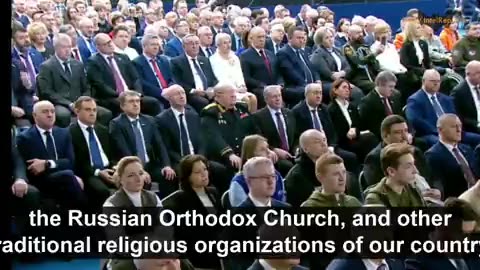 Highlights from President Putin’s speech where he called out the West’s normalization of pedophilia