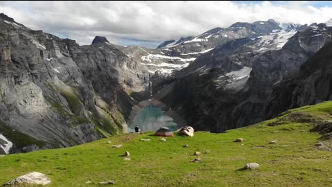 The views of the sky in Switzerland