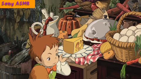 HOWL MAKING BREAKFAST 🍳__ ハウルの動く城 GHIBLI studio __ Howl's moving castle