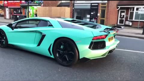 Lamborghini Aventador in London