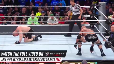 Goldberg vs. Brock Lesnar: Survivor Series 2023 on WWE Network #virelvifeo