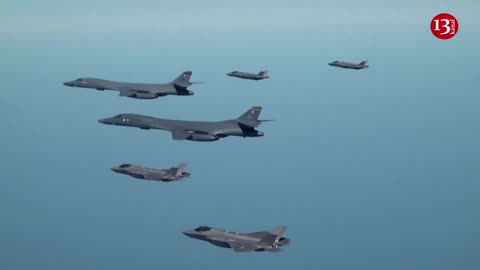 U.S. and South Korean Air Forces conduct joint drills led by B-1B bombers